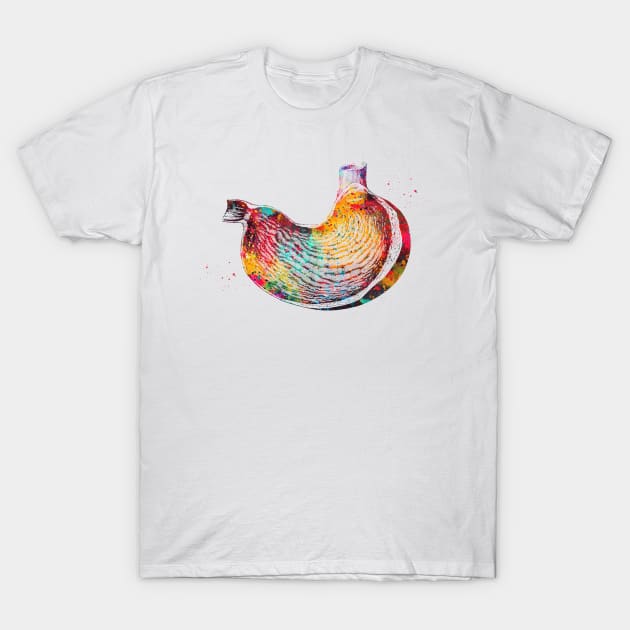 The Stomach T-Shirt by erzebeth